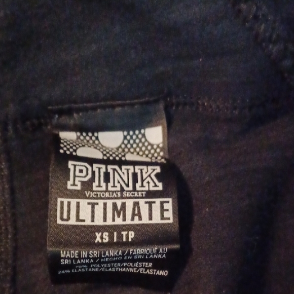 Victoria's Secret PINK Leggings - Blue and White - Picture 8 of 11